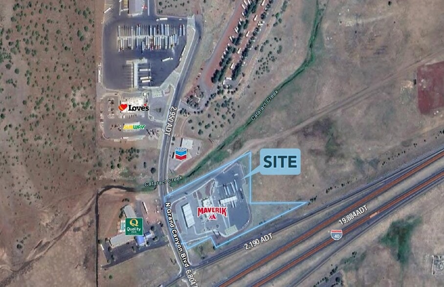 1022 N Grand Canyon Blvd, Williams, AZ for sale - Aerial - Image 3 of 5