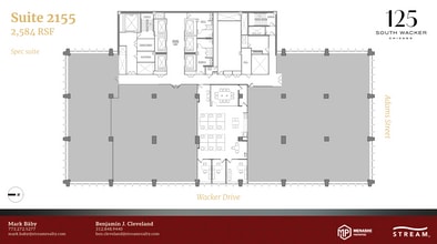 125 S Wacker Dr, Chicago, IL for lease Floor Plan- Image 1 of 1