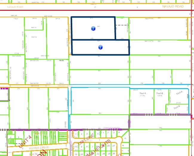 401 W Navajo Dr, Hobbs, NM for lease - Plat Map - Image 1 of 2