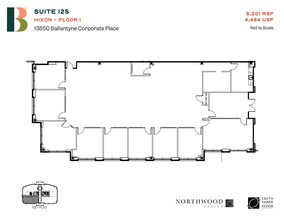 13850 Ballantyne Corporate Pl, Charlotte, NC for lease Floor Plan- Image 1 of 1