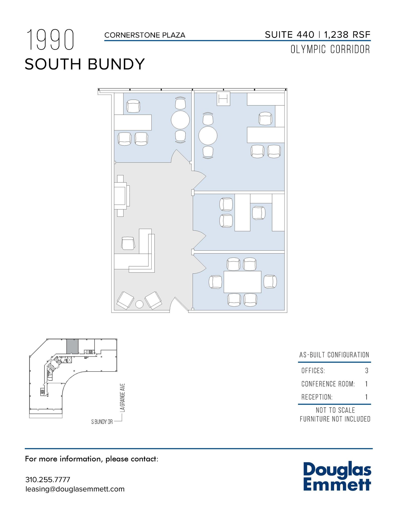 1990 S Bundy Dr, Los Angeles, CA for lease Floor Plan- Image 1 of 1