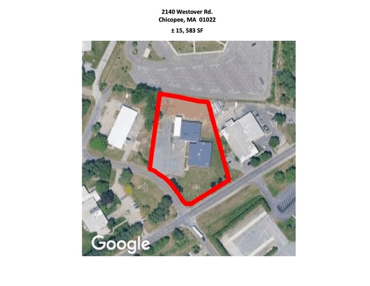 2140 Westover Rd, Chicopee, MA for lease - Aerial - Image 2 of 8