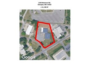 2140 Westover Rd, Chicopee, MA - AERIAL  map view