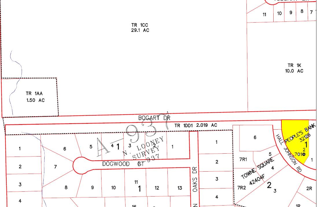 5712 Colleyville Blvd, Colleyville, TX for sale Plat Map- Image 1 of 1