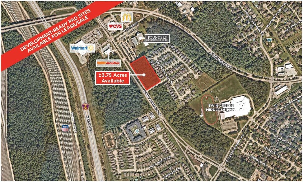 Aldine Westfield & Cypresswood, Spring, TX for sale - Primary Photo - Image 1 of 1