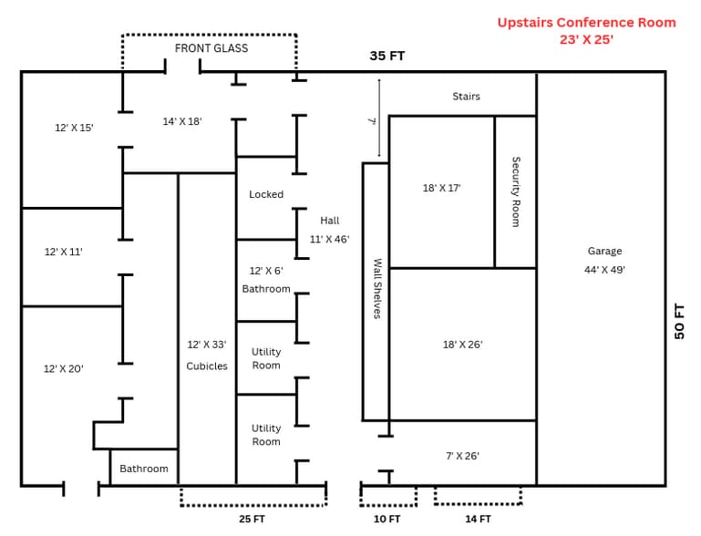 1344 Cove Rd, Weirton, WV for lease - Floor Plan - Image 2 of 24