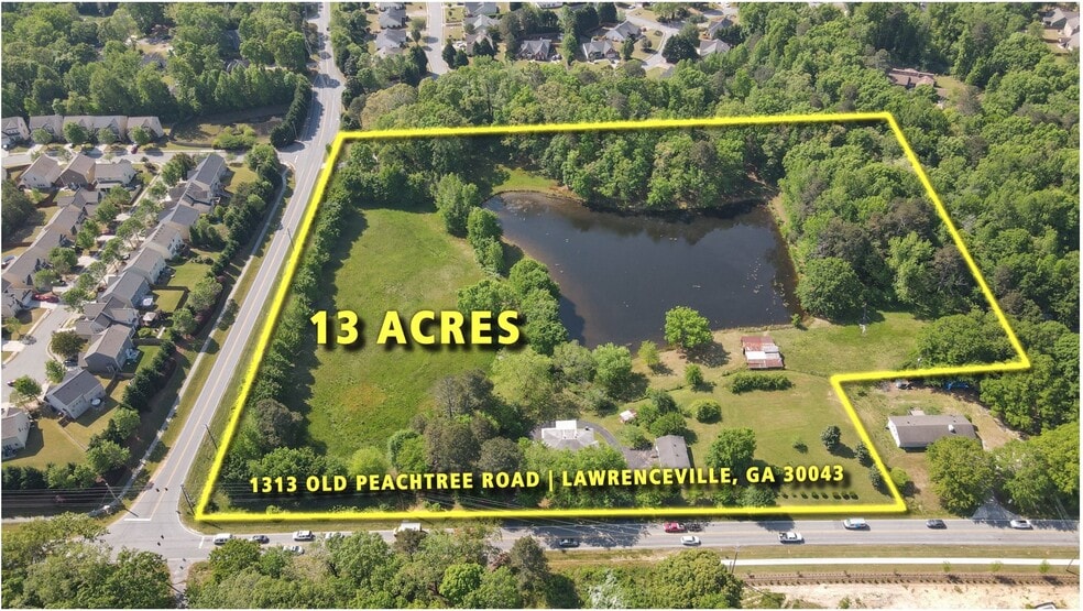 1313 Old Peachtree Rd, Lawrenceville, GA 30043 Land for Sale