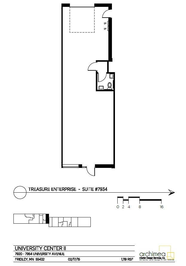 7920-7958 NE University Ave, Fridley, MN for lease Floor Plan- Image 1 of 1