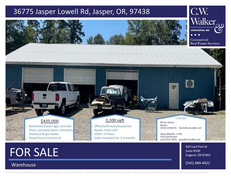 36775 Jasper Lowell Rd, Jasper, OR for sale - Primary Photo - Image 1 of 1