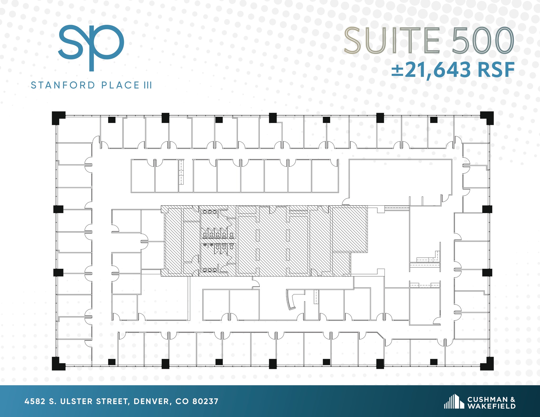 4582 S Ulster St, Denver, CO for lease Floor Plan- Image 1 of 1