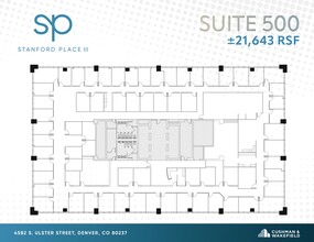 4582 S Ulster St, Denver, CO for lease Floor Plan- Image 1 of 1