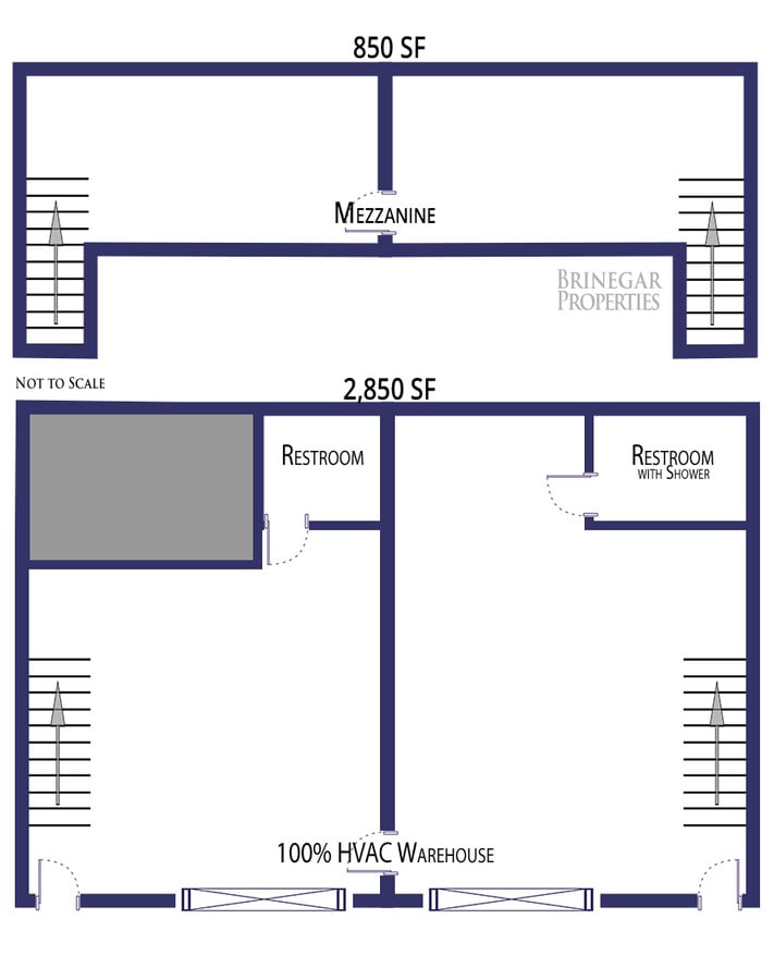 2100 Double Creek Dr, Round Rock, TX 78664 - Unit 450 & 455 -  - Floor Plan - Image 1 of 9