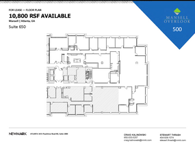 200 Mansell Ct E, Roswell, GA for lease Floor Plan- Image 1 of 1