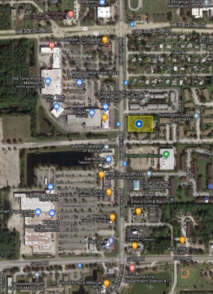 1175 N Wickham Rd, Melbourne, FL for sale - Aerial - Image 1 of 1