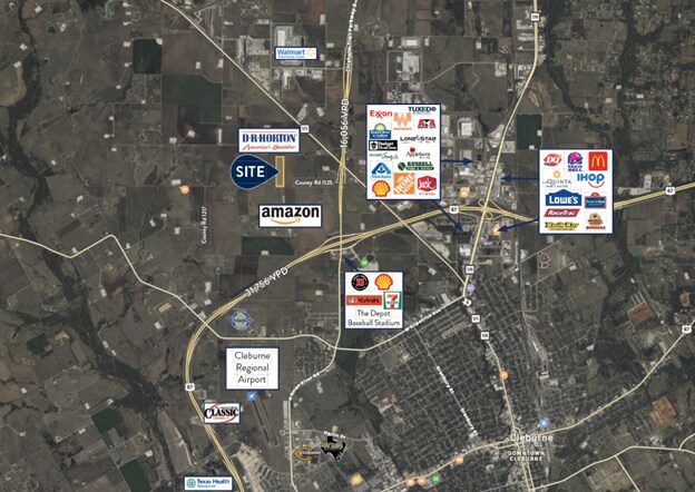 2050 County 1125 rd, Cleburne, TX for sale - Aerial - Image 1 of 4