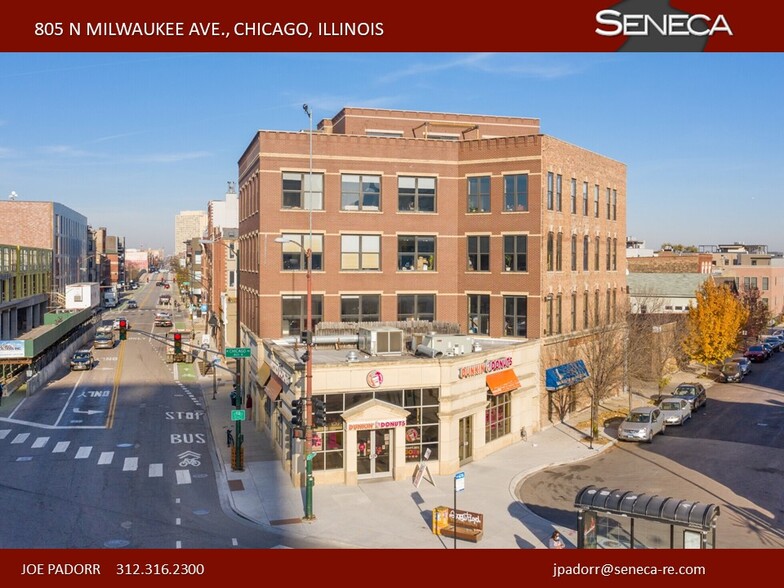 805 N Milwaukee Ave, Chicago, IL for lease - Building Photo - Image 1 of 9