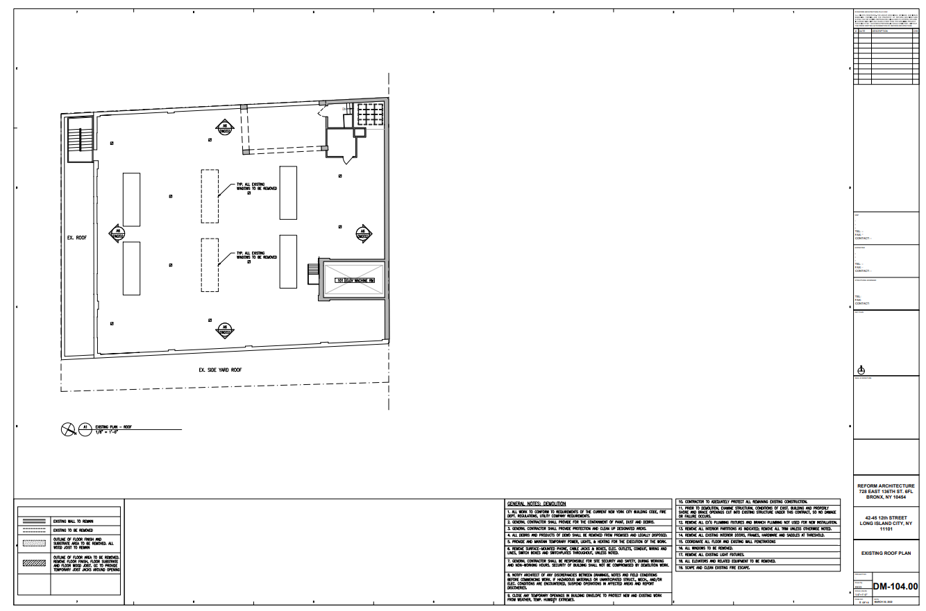 42-45 12th St, Long Island City, NY for lease Floor Plan- Image 1 of 2