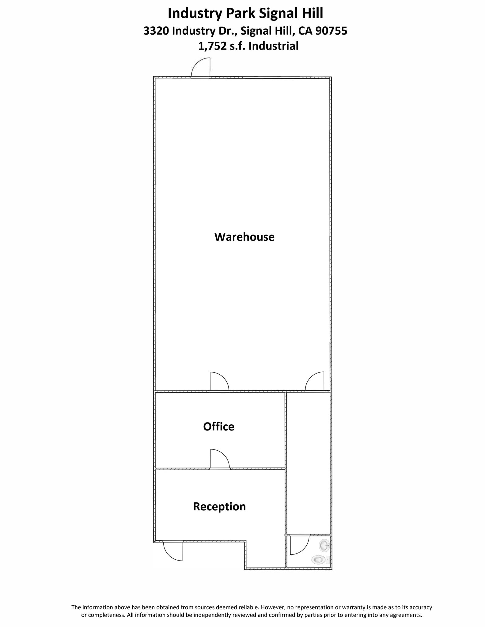 3281-3295 Industry Dr, Signal Hill, CA for lease Floor Plan- Image 1 of 1
