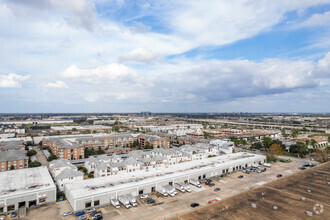 1231 N Post Oak Rd, Houston, TX - aerial  map view