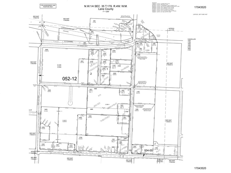 950 Seneca Rd, Eugene, OR for sale - Plat Map - Image 2 of 10