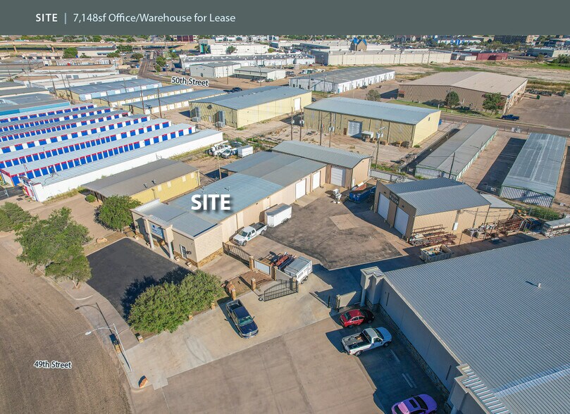 5845 49th St, Lubbock, TX for lease - Aerial - Image 3 of 10