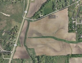 Route 47, Elburn, IL - AERIAL  map view