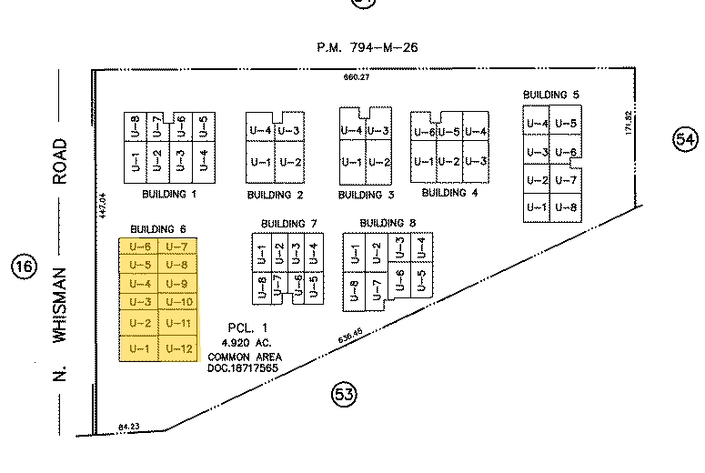 425 N Whisman Rd, Mountain View, CA for sale - Plat Map - Image 2 of 9