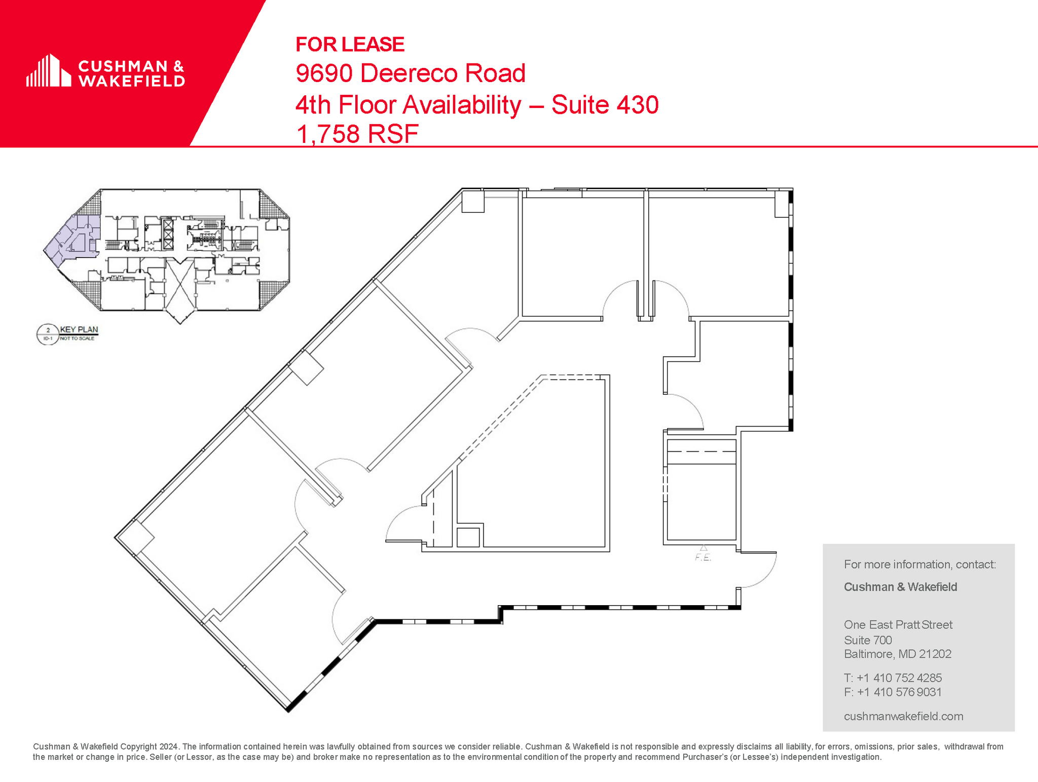 9690 Deereco Rd, Timonium, MD for lease Building Photo- Image 1 of 1