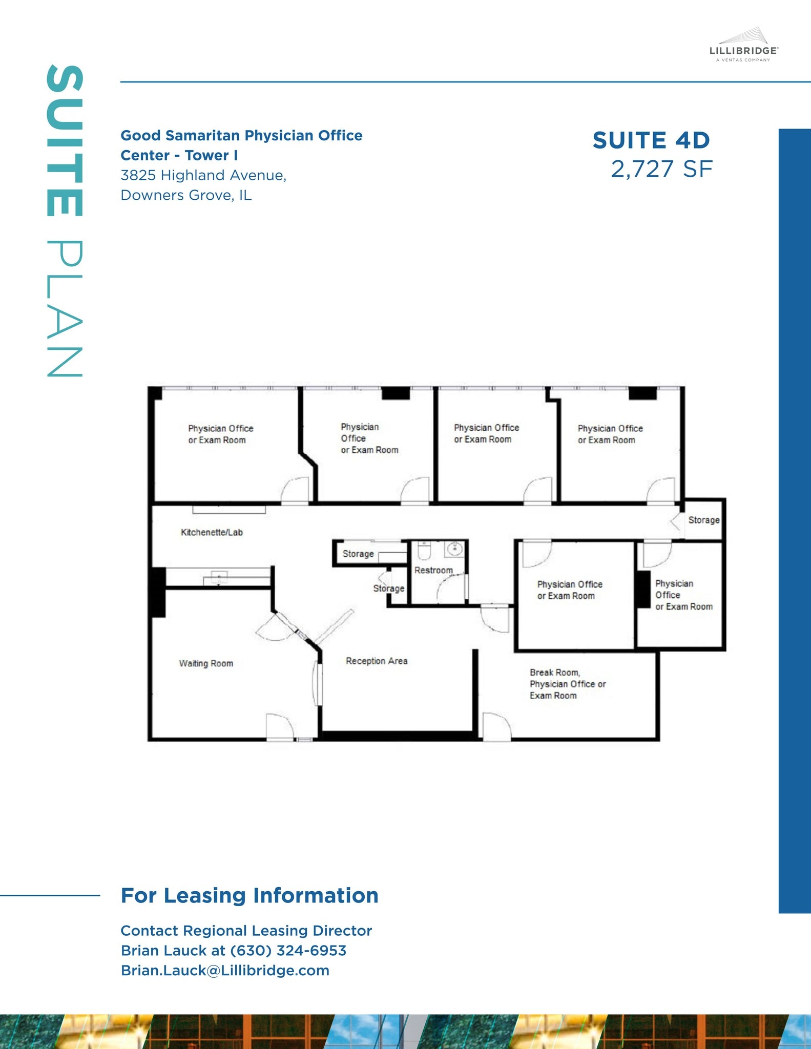 3825 Highland Ave, Downers Grove, IL for lease Site Plan- Image 1 of 1