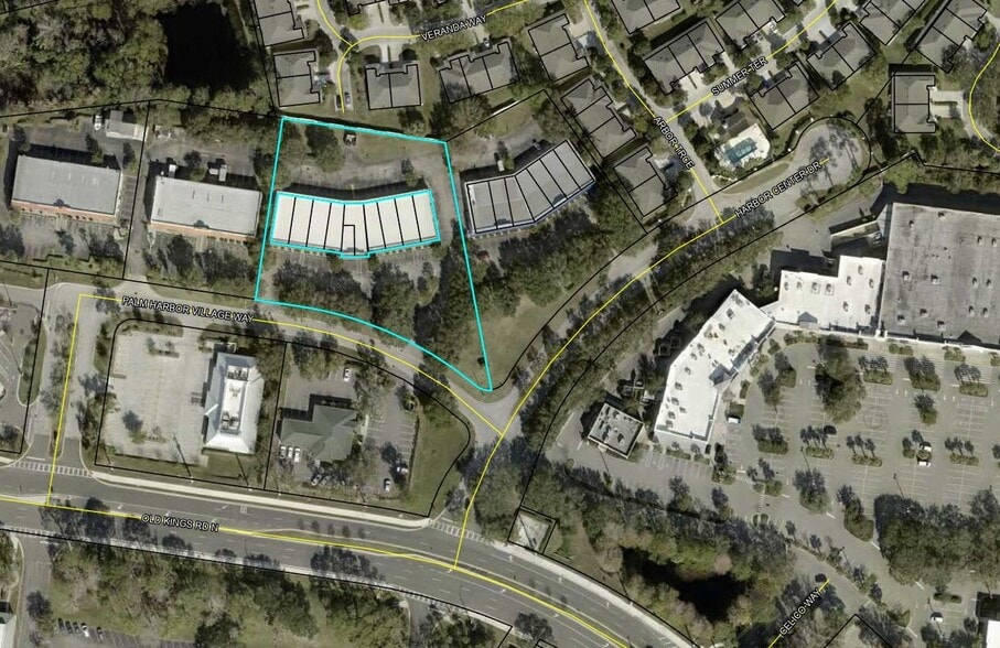 Shops at Palm Harbor  Units 3 & 4, Palm Coast, FL for sale - Plat Map - Image 3 of 6