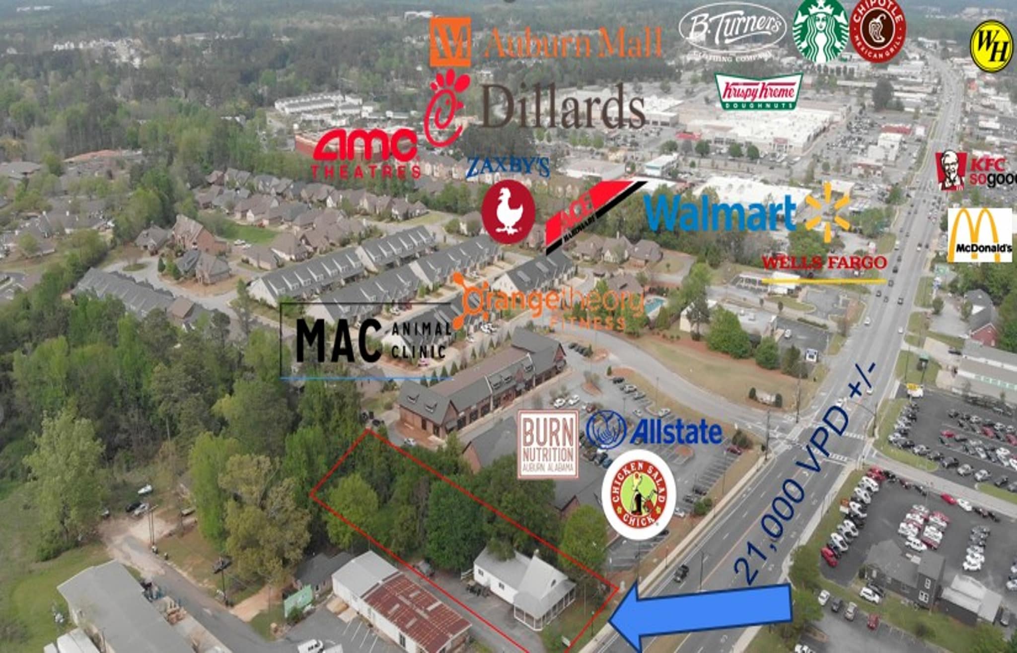 1319 Opelika Rd, Auburn, AL for sale Building Photo- Image 1 of 14