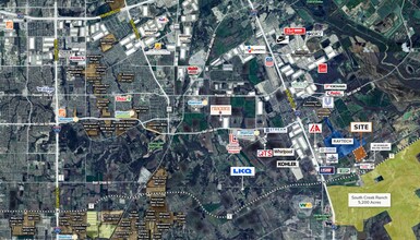 1100 Patrick Pike Rd, Wilmer, TX - AERIAL map view