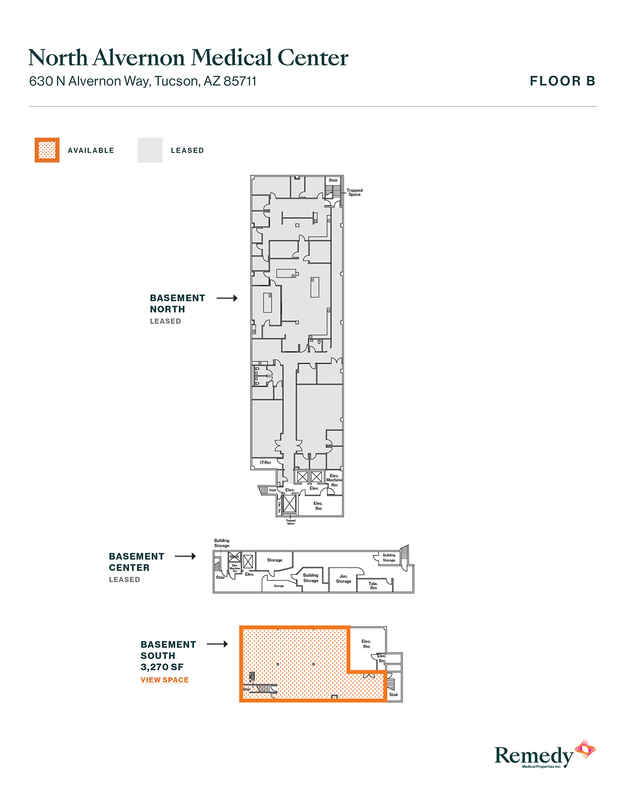 630 N Alvernon Way, Tucson, AZ for lease Floor Plan- Image 1 of 2