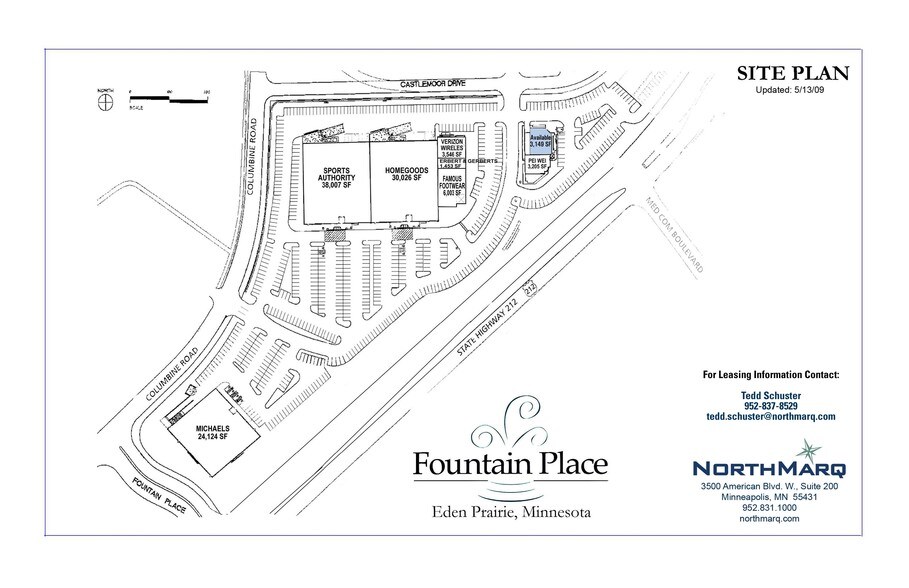 8565 Fountain Pl, Eden Prairie, MN for sale - Site Plan - Image 1 of 1