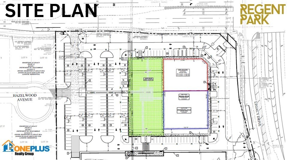 SWC Stonebrook Parkway and Legacy Drive, Frisco, TX for sale - Site Plan - Image 2 of 13