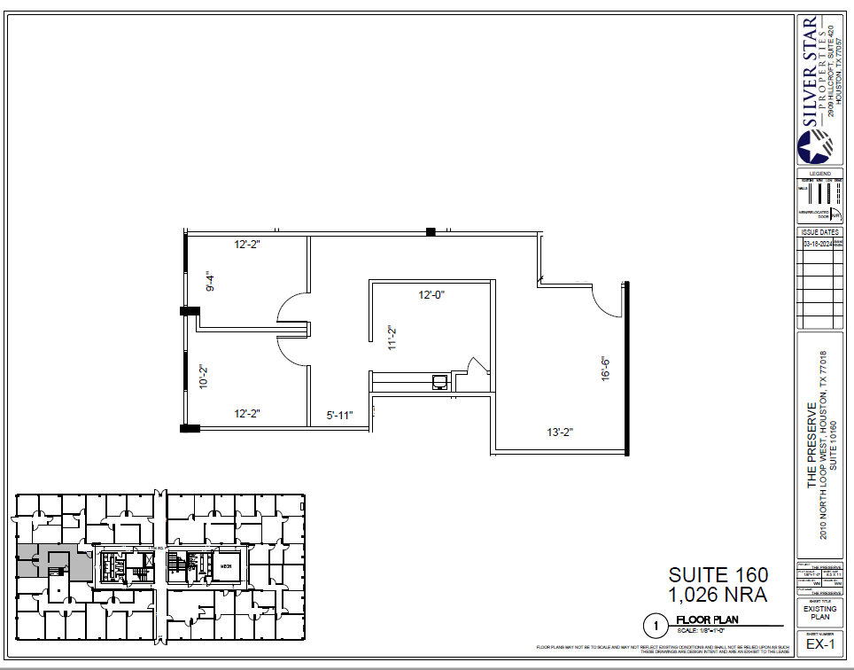 2000 N Loop Fwy W, Houston, TX for lease Floor Plan- Image 1 of 1