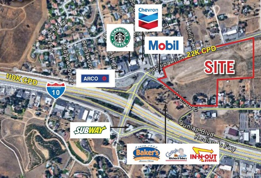 Yucaipa Blvd & Avenue E St, Yucaipa, CA 92399 Land Property for Sale