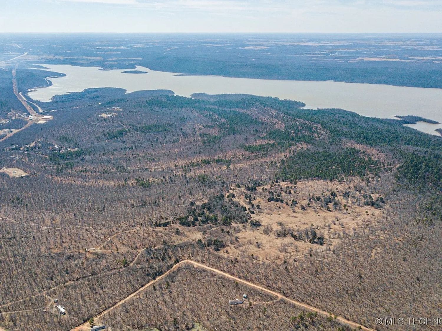 0 W. Lakeshore Dr., Atoka, OK for sale Aerial- Image 1 of 4