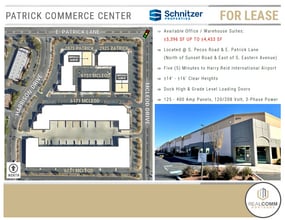 2875 E Patrick Ln, Las Vegas, NV for lease Interior Photo- Image 2 of 4