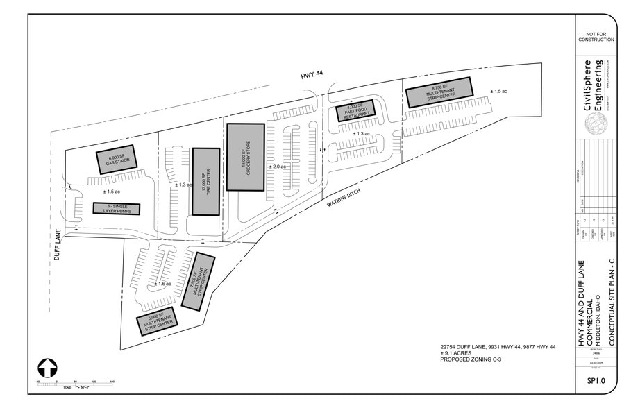 22754 Duff Ln, Middleton, ID for sale - Site Plan - Image 2 of 2