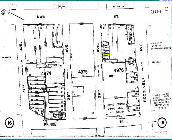 13540 39th Ave, Flushing, NY for sale Plat Map- Image 1 of 1