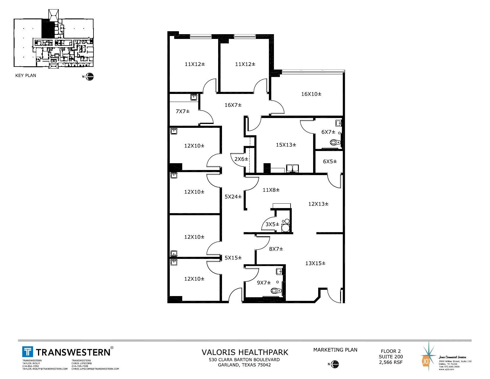 530 Clara Barton Blvd, Garland, TX for lease Floor Plan- Image 1 of 1