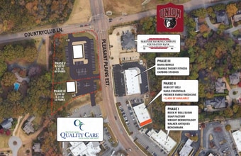 1070-1181 Vann Dr, Jackson, TN - AERIAL  map view - Image1