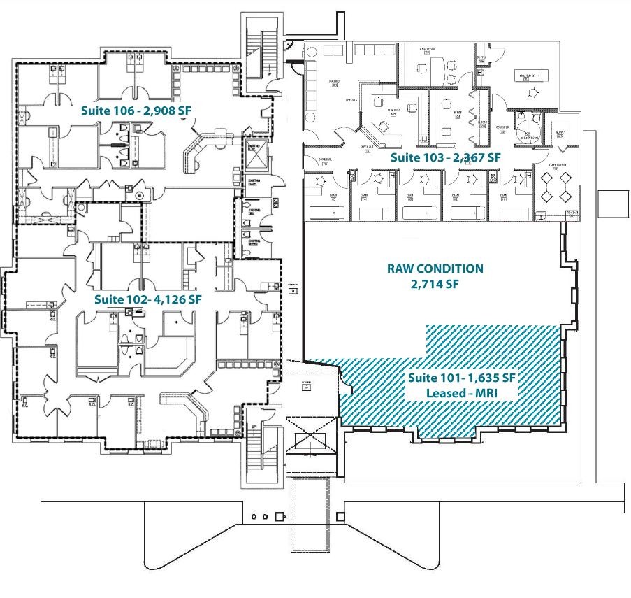 864 Stearns Rd, Bartlett, IL for lease Floor Plan- Image 1 of 1