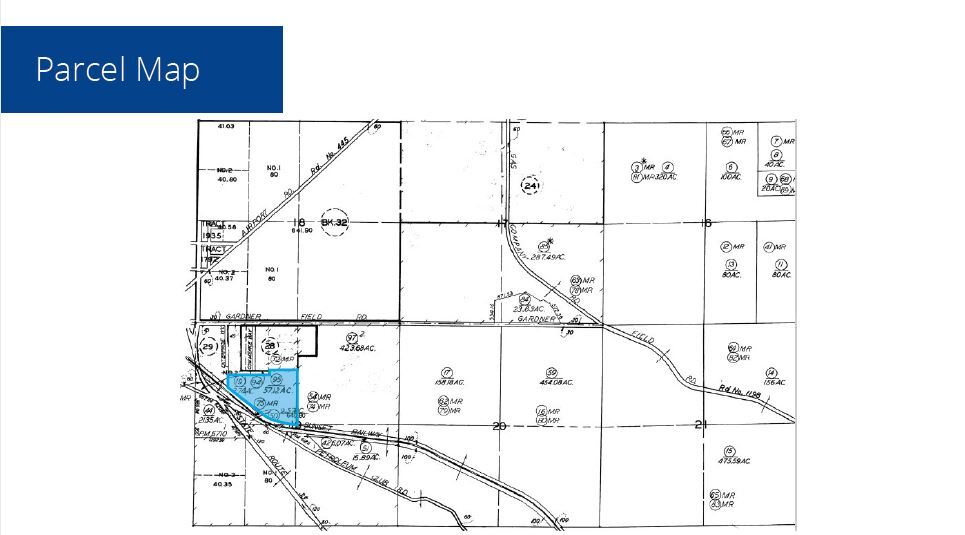 Enterprise Way, Taft, CA for sale - Plat Map - Image 2 of 2