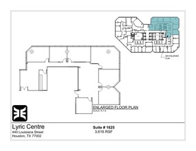 440 Louisiana St, Houston, TX for lease Floor Plan- Image 2 of 2