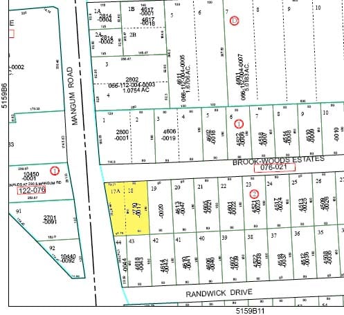 2710 Mangum Rd, Houston, TX for lease - Plat Map - Image 2 of 3