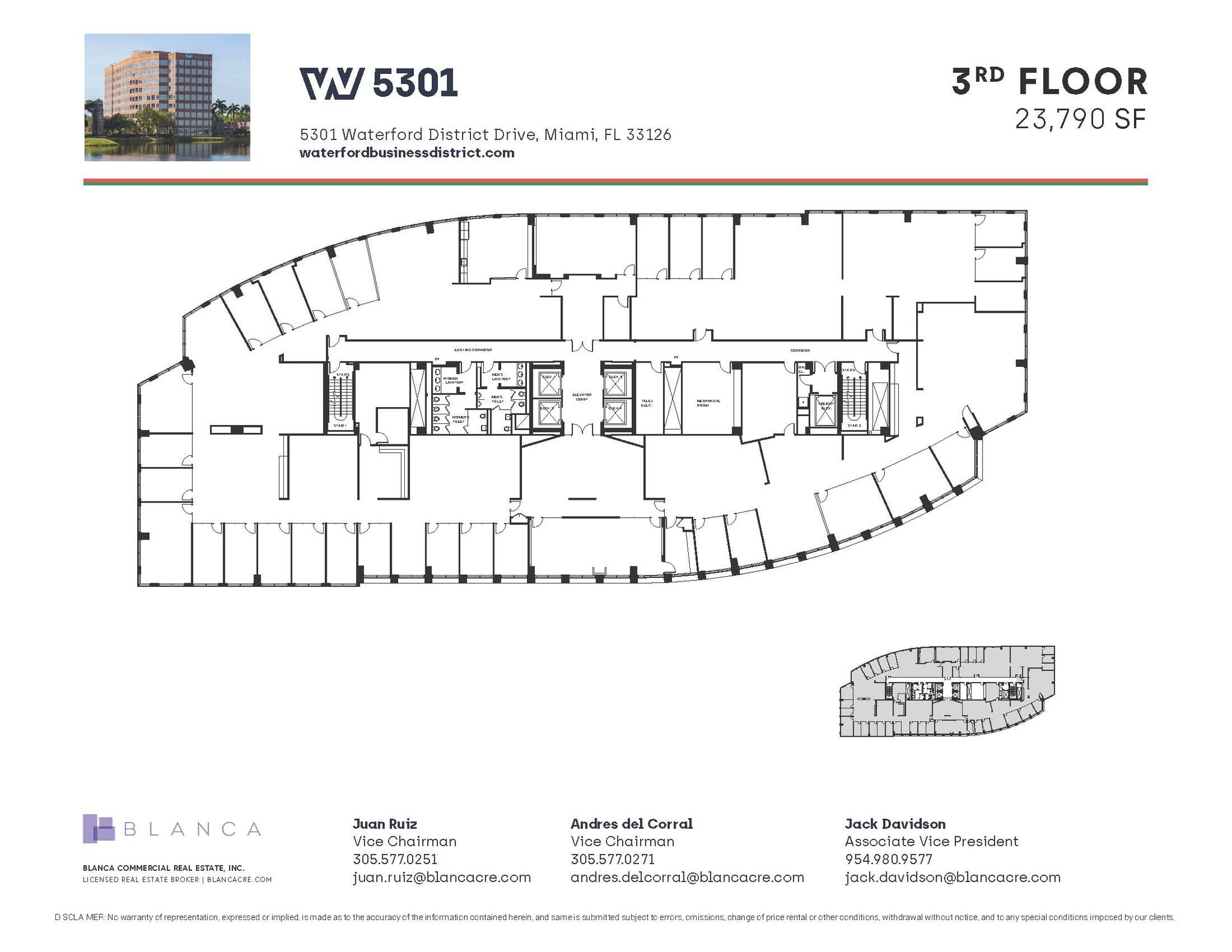 5200 Waterford District Dr, Miami, FL for lease Floor Plan- Image 1 of 1