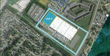 2801 Route 130, North Brunswick, NJ - aerial  map view