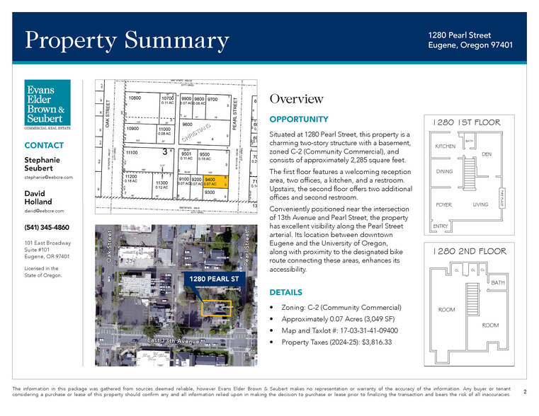 1280 Pearl St, Eugene, OR for sale - Building Photo - Image 3 of 5